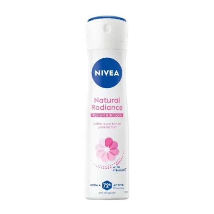 Nivea Natural Radiance Deodorant Body Spray, 150ml