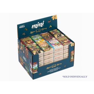 Profesor Rompecabezas Biblioteca Mini-Puzzle, 50 piezas