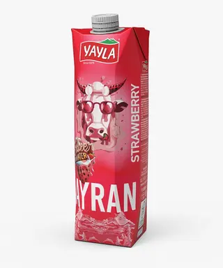 Yayla ayran truskawkowy 1l