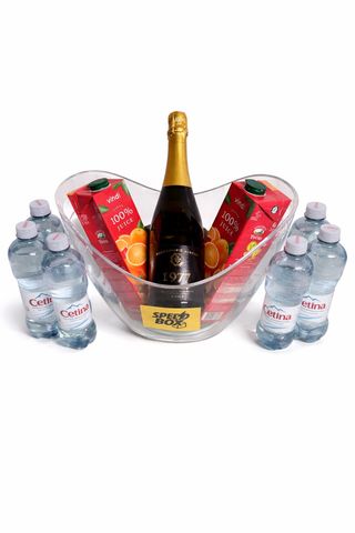 Midnight Sparkle & Orange