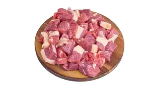 Mięso wołowe gulaszowe pokrojone w kostkę 0.5 kg