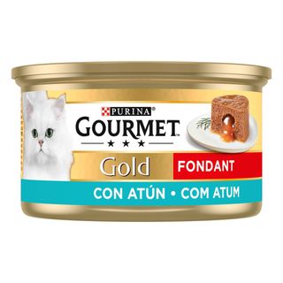 Gourmet Gold Al Hum Gato Adulto Fondant Atum 85G