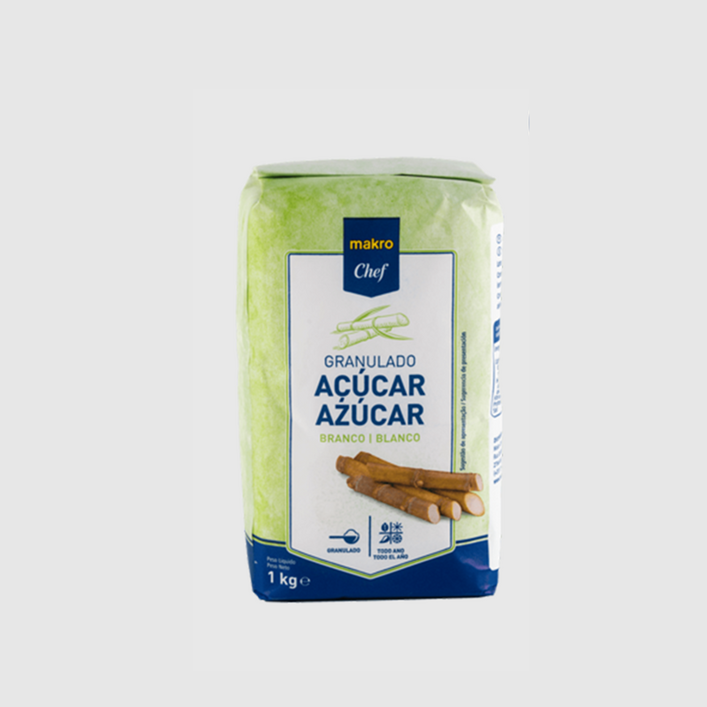 Açúcar Granulado Branco Makro Chef 1 kg