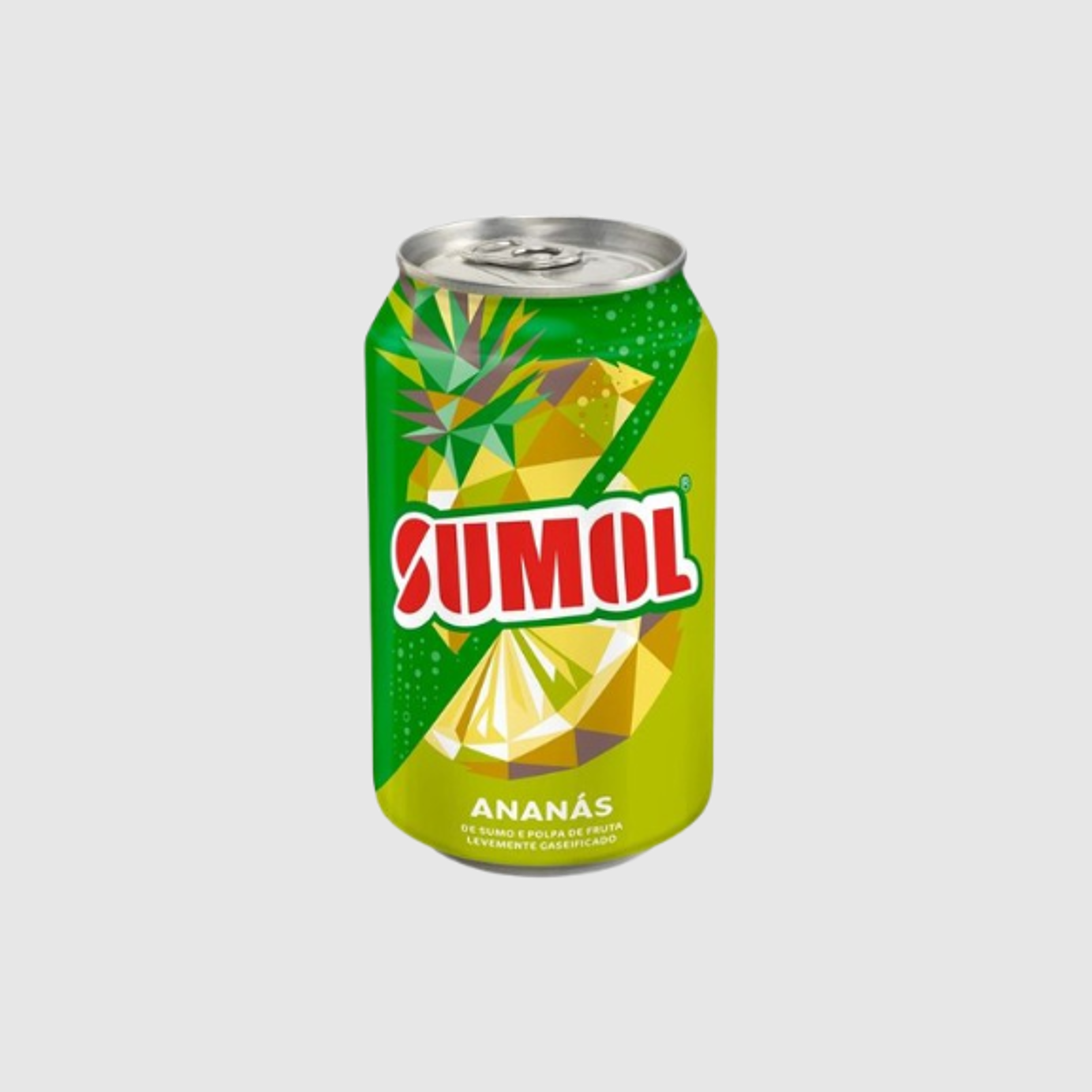 Refrigerante Com Gás Ananás Sumol Lata 33 cl