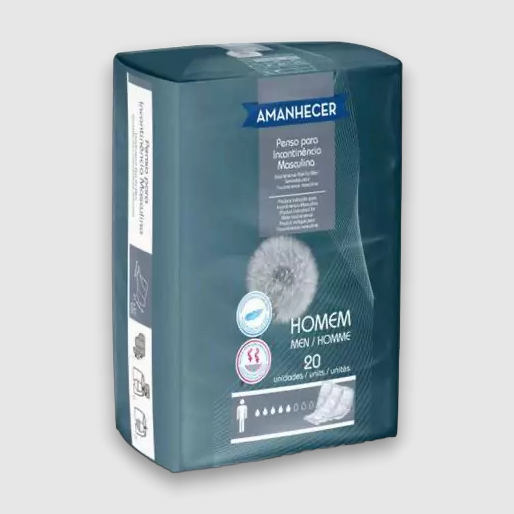 Pensos Incontinência Homem Amanhecer 20un