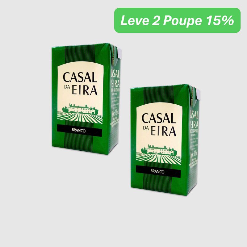 Leve 2 Poupe 15% - Vinho Branco Para Cozinhar Casal da Eira 25 cl