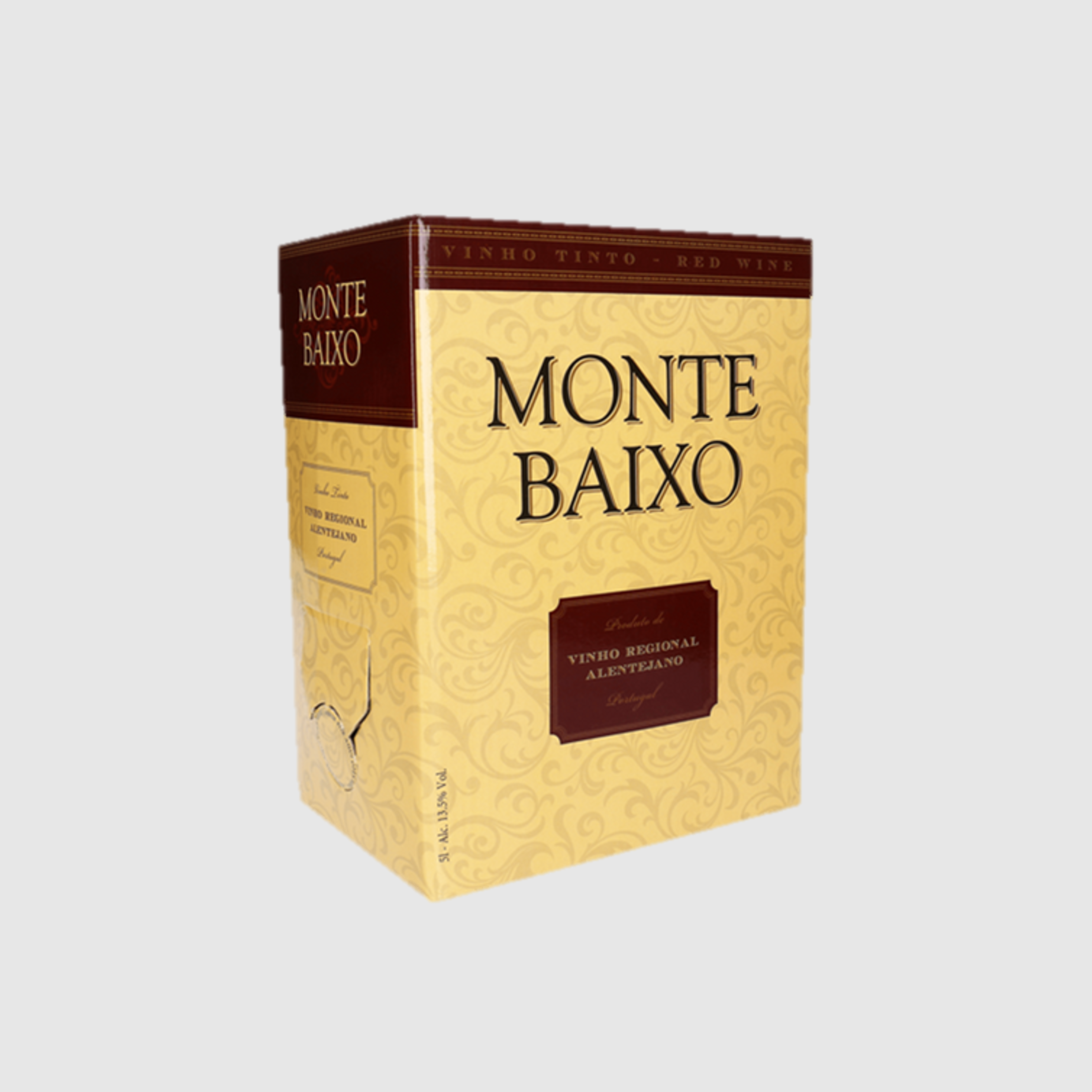Vinho Tinto Alentejo Monte Baixo BIB 5 L