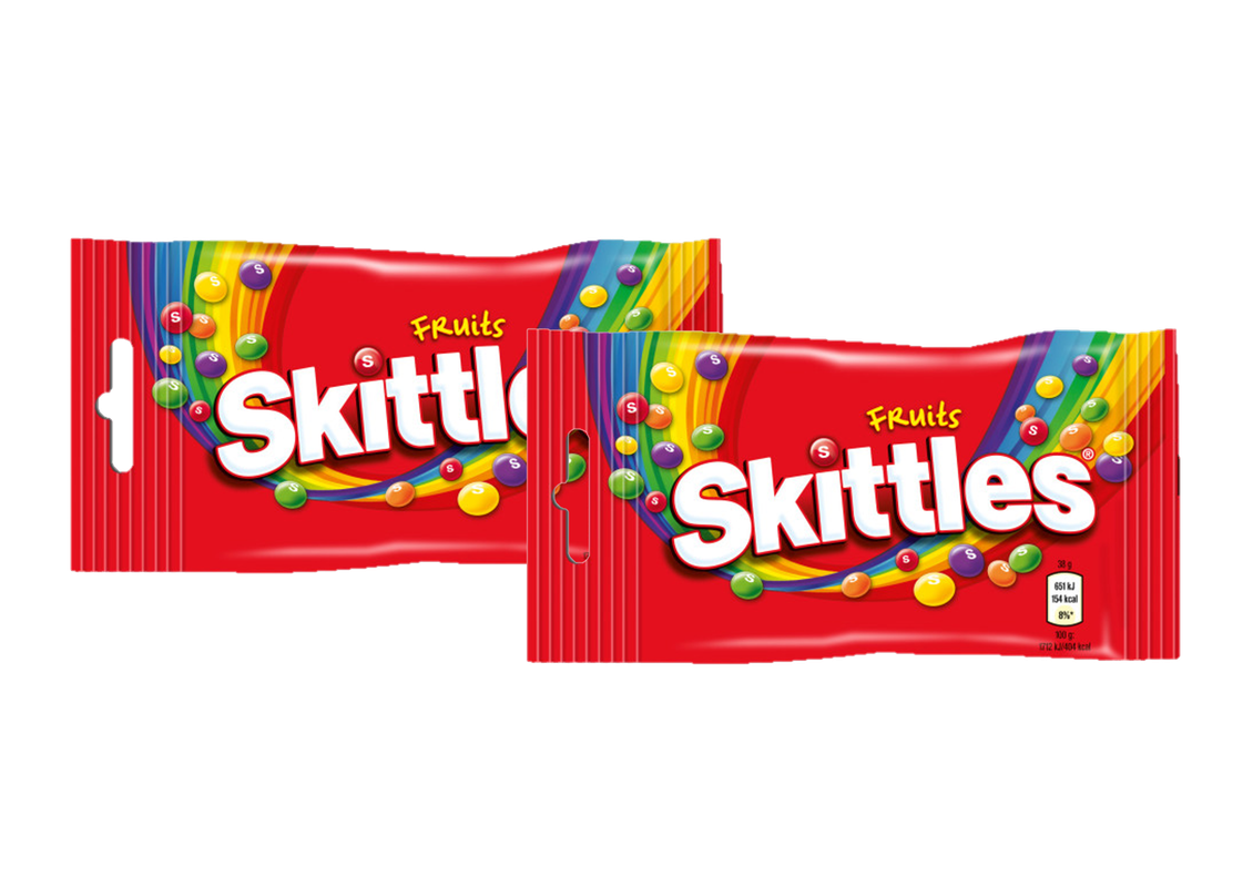 Leve 2 Poupe 10% - Drageias de Fruta Skittles 38g