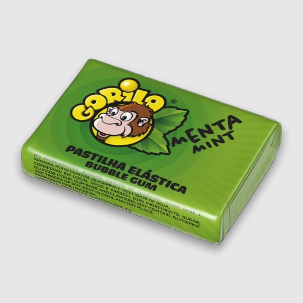 Pastilhas Elásticas Menta Gorila