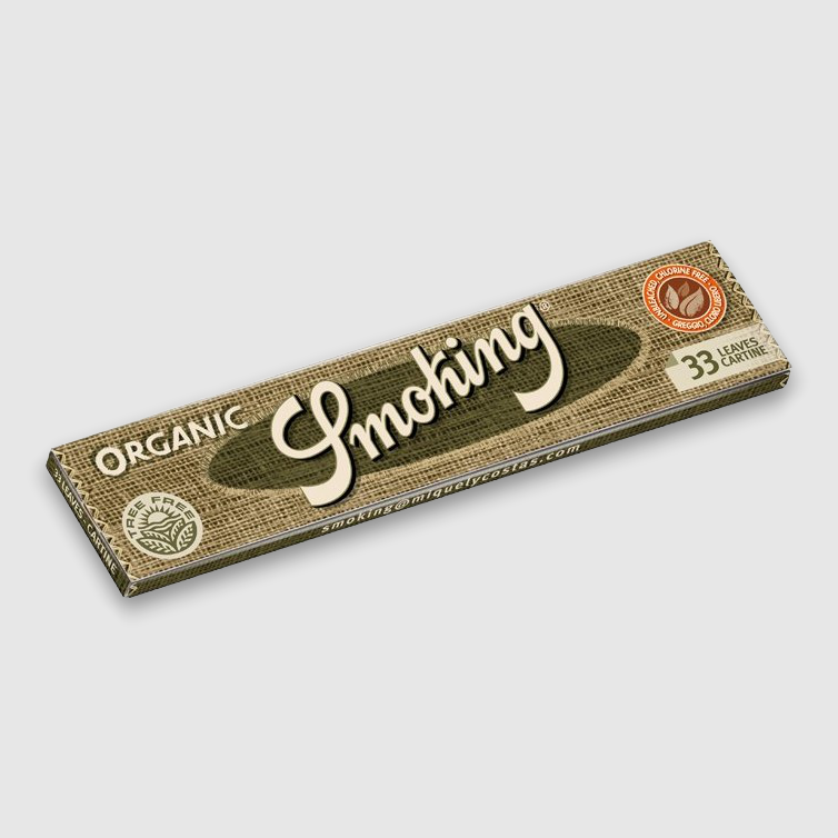 Mortalhas 108x44 King Size Organic Smoking 33un