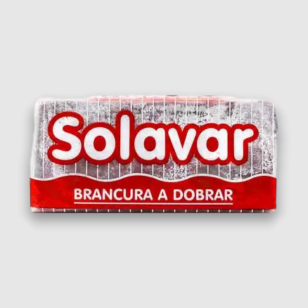 Sabão Barra Rosa Solavar 400g