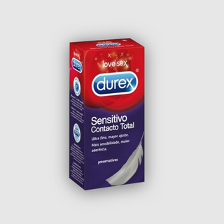 Preservativo Sensitivo Contacto Total Durex 6 un