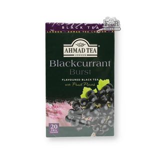 Ahmad Tea Blackcurrant Burst Currant Negro Té 20 Unidades 40g
