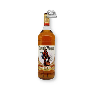 Captain Morgan Spiced Gold 1 L 35 % - Რომი Კაპიტან Მორგანი Სფაისდ Გოლდი