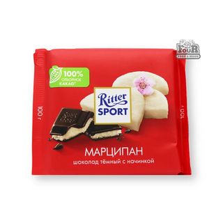 Čokolada Ritter Sport Marzipan 100 g