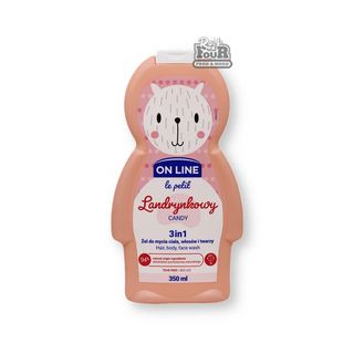 ონ ლაინ le petit 2725 დასაბანი გელი 3/1-ში CANDY 1წ-დან 350მლ *