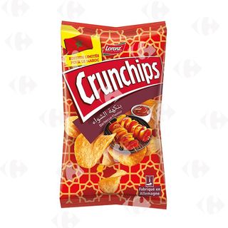 Crunchips saveur barbecue 100g - LORENZ