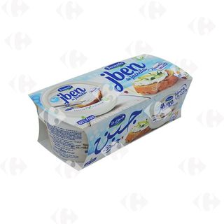 Fromage à tartiner Jben 2x160g - JAOUDA