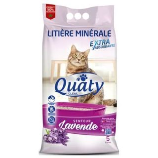 Litière minérals senteur lavande 5L - QUATY