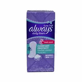 Always Protège-slips Comfort Protect Normal 20 Unités