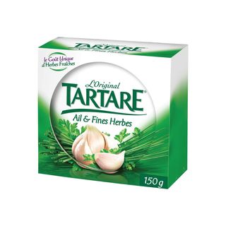 Fromage à tartiner ail et fines herbes 150g - TARTARE