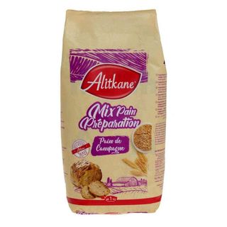 Mix pain de campagne 1Kg - ALITKANE