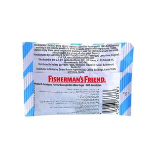 Pastilles saveur menthol eucalyptus sans sucre ajouté 25g - FISHERMAN'S FRIEND