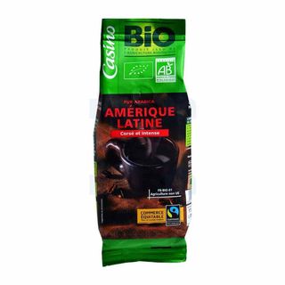 Café Moulu D Amérique Latine Pur Arabica Bio 250G - Casino Bio