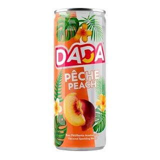 Eau Pétillante aromatisée à la pêche 330ml - DADA