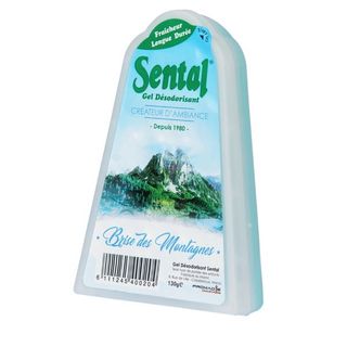 Gel désodorisant parfum Brise des Montagnes 130g - SENTAL