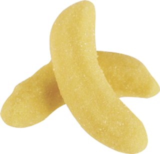Gommes à mâcher saveur banane Moelo 100g - MICHOC