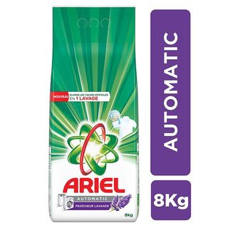 Lessive Poudre Machine Lavande Ariel 8kg