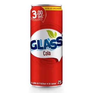 Glass cola cannette 25cl