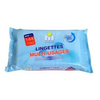 Maxi pack lingettes multi-usages 144 unités - MARJANE