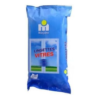 Lingettes vitre x30 unités - MARJANE