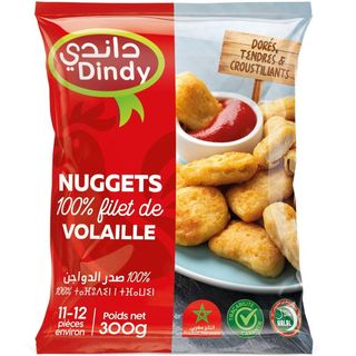 Nuggets de volaille surgelés 300g - DINDY