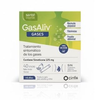 SANTE VERTE GASALIV GASES FORTE 20 STICKS 250 mg