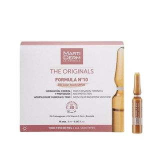 MARTIDERM Formula Nº 10 HD Color Touch SPF30 1 Ampolla 2 ml