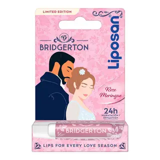 Bridgerton Bálsamo Labial 24h Hidratación Rose Meringue - Liposan - 4,80 gr