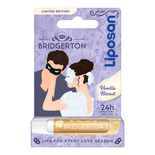 Bridgerton Bálsamo Labial 24h Hidratación Vanilla Biscuit - Liposan - 4,80 gr