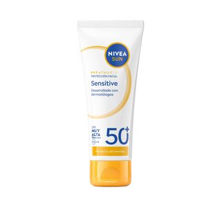 Sun Protector Solar Facial Sensitive SPF50+ - Nivea - SPF 50 40 ml
