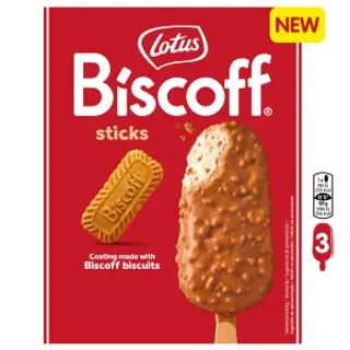 Lotus Bombón 3U Biscoff