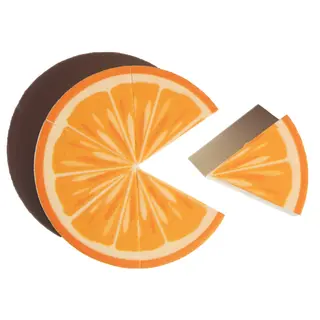 Esponja Partible Fruta - Woo oow - Naranja