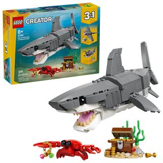 Lego Creador 3-en-1 Shark Set, 379 pcs