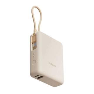Power bank Xiaomi 33W/10000mAh, integrisan kabl (Tan)