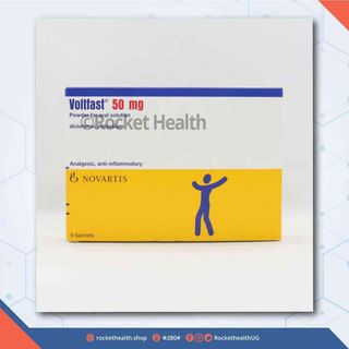 Novartis Voltfast 50mg Sachets, 9 Count