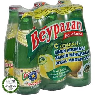 Beypazarı 6lı Limonlu Maden Suyu-6 Mineralne Gazirane Vode sa Limuna-6 Mineral Waters with Lemon