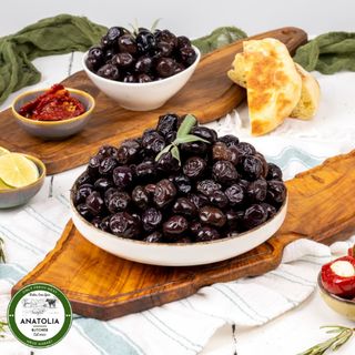 Cem Siyah Zeytin 250gr-Crne Masline-Black Olives 100gr