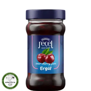 Ergül 380gr Vişne Reçeli-Džem od Višanja-Sour Cherry Jam