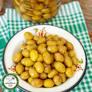 Cem Yeşil Zeytin 250gr-Zelene Masline-Green Olives 100gr